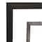 Expressions™ 5" x 7" Black & Silver Fillet Frame by Studio Décor®